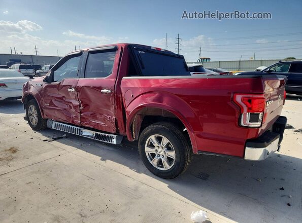 1FTEW1CPXGKE30507 2016 FORD F150 Red უკანა მარცხენა