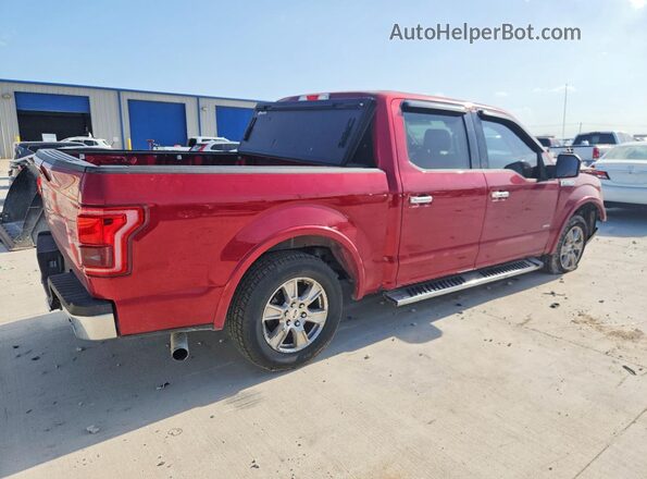 1FTEW1CPXGKE30507 2016 FORD F150 Red უკანა მარჯვენა