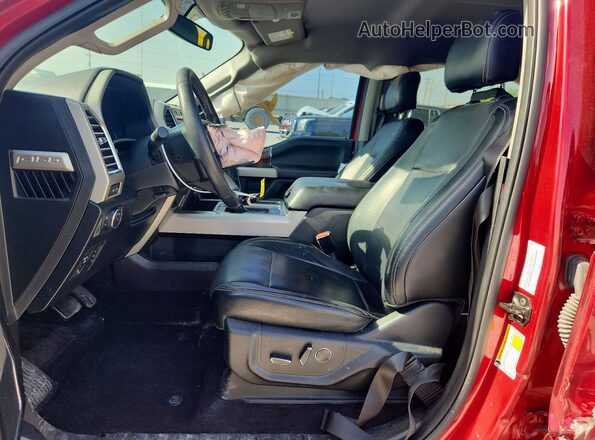 1FTEW1CPXGKE30507 2016 FORD F150 Red წინა სალონის ხედი