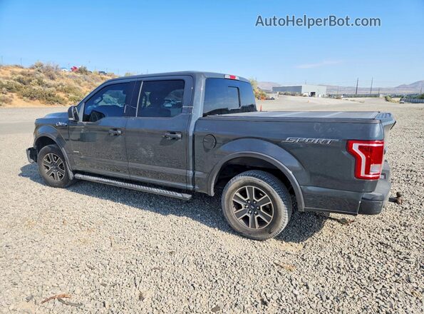 1FTEW1CPXGKE46612 2016 FORD F150 Charcoal Tył lewy