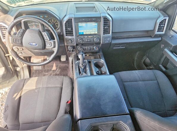 1FTEW1CPXGKE46612 2016 FORD F150 Charcoal Widok deski rozdzielczej
