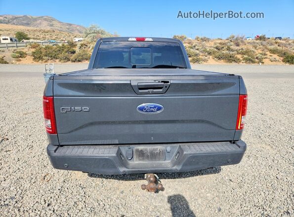 1FTEW1CPXGKE46612 2016 FORD F150 Charcoal Widok z tyłu