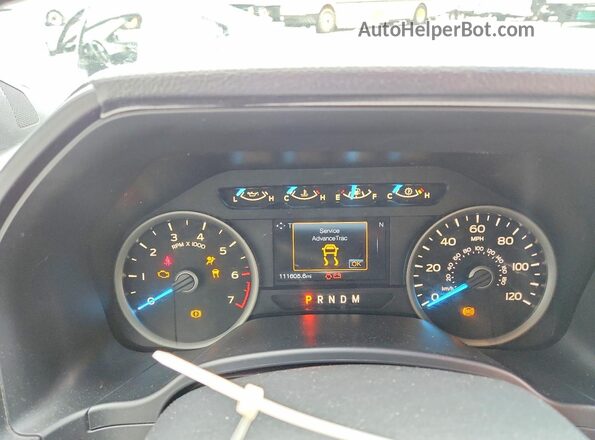 1FTEW1CPXJFE14145 2018 FORD F150 Red Սարքավորումների վահանակի տեսք