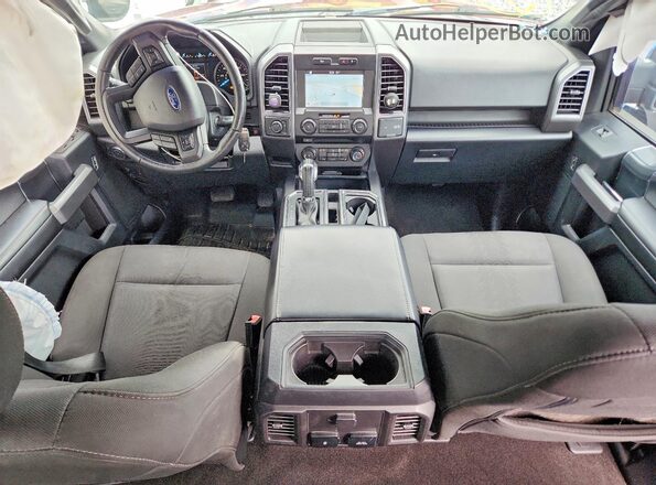 1FTEW1CPXJFE14145 2018 FORD F150 Red Առջևի վահանակի տեսք