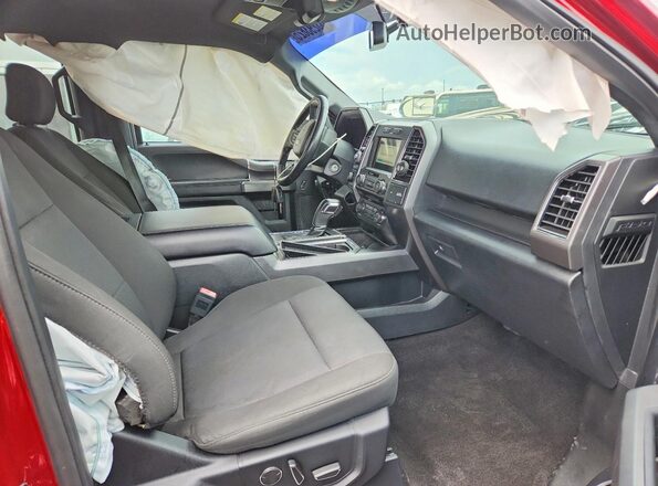 1FTEW1CPXJFE14145 2018 FORD F150 Red Սալոնի դիմացի տեսք