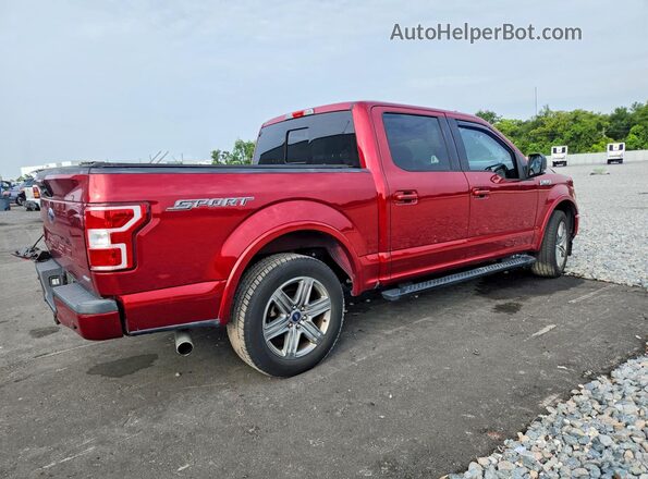 1FTEW1CPXJFE14145 2018 FORD F150 Red Հետևի աջ