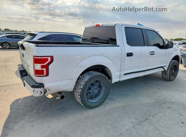 1FTEW1CPXJKF13863 2018 FORD F150 White Вид спереду