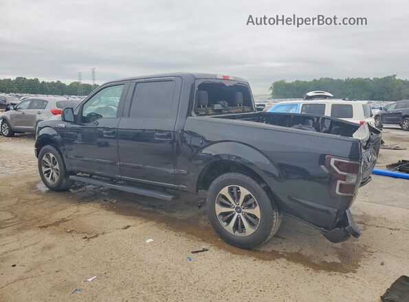 1FTEW1CPXKFC23245 2019 FORD F150 Black Задня ліва чверть