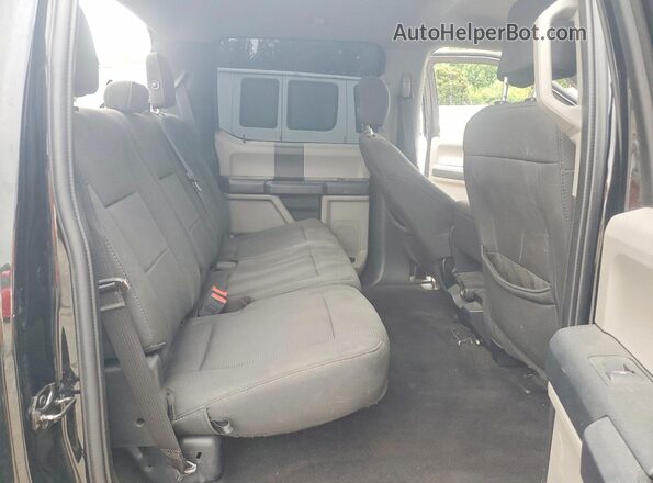 1FTEW1CPXKFC23245 2019 FORD F150 Black Вид задніх сидінь