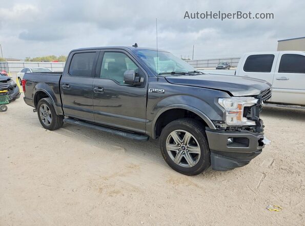 1FTEW1CPXKKE61927 2019 FORD F150 Gray Przód prawy