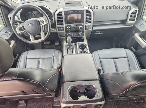 1FTEW1CPXKKE61927 2019 FORD F150 Gray Widok deski rozdzielczej
