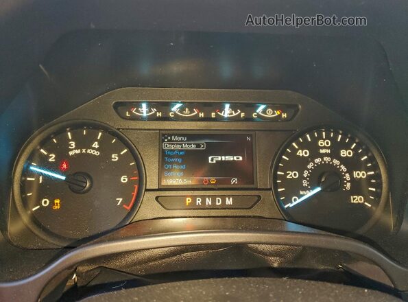 1FTEW1CPXLKD97695 2020 FORD F150 Серебряный Вид щитка приборов