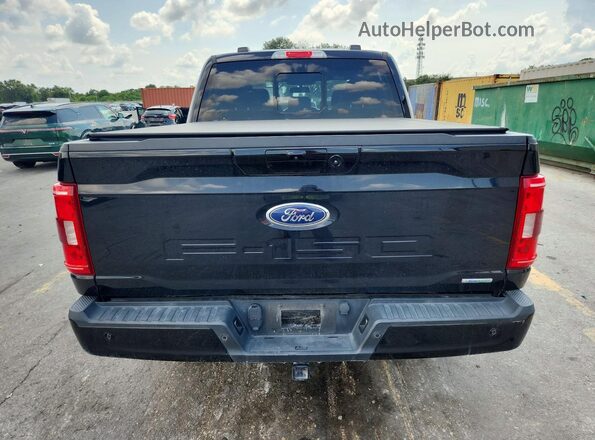 1FTEW1CPXMFC58189 2021 FORD F150 Black უკანა ხედი