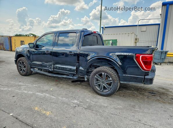 1FTEW1CPXMFC58189 2021 FORD F150 Black უკანა მარცხენა
