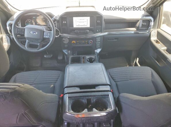 1FTEW1CPXNKD33868 2022 FORD F150 White Вид панелі приладів