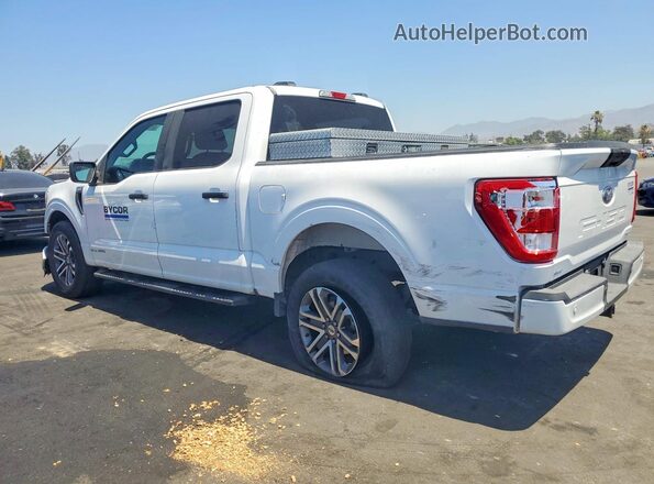 1FTEW1CPXNKD33868 2022 FORD F150 White Задня ліва чверть