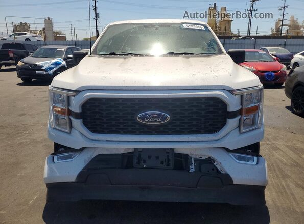 1FTEW1CPXNKD33868 2022 FORD F150 White Вид спереду
