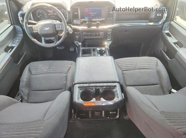 1FTEW1CPXPKD64265 2023 FORD F150 Blue Առջևի վահանակի տեսք