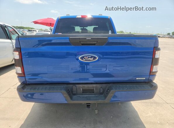 1FTEW1CPXPKD64265 2023 FORD F150 Blue Հետևի տեսք
