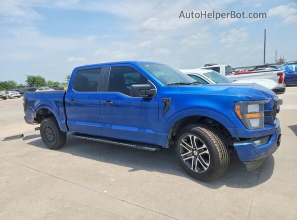 1FTEW1CPXPKD64265 2023 FORD F150 Blue Առջևի աջ