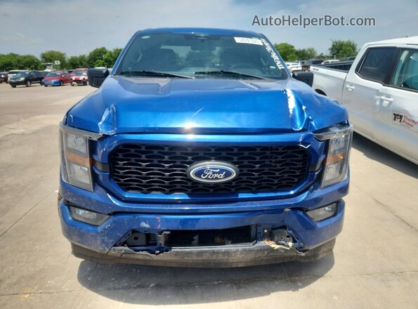 1FTEW1CPXPKD64265 2023 FORD F150 Blue Դիմացի տեսք