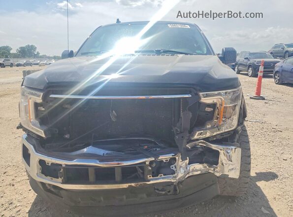 1FTEW1E40KFB69599 2019 FORD F150 Черный Вид спереди