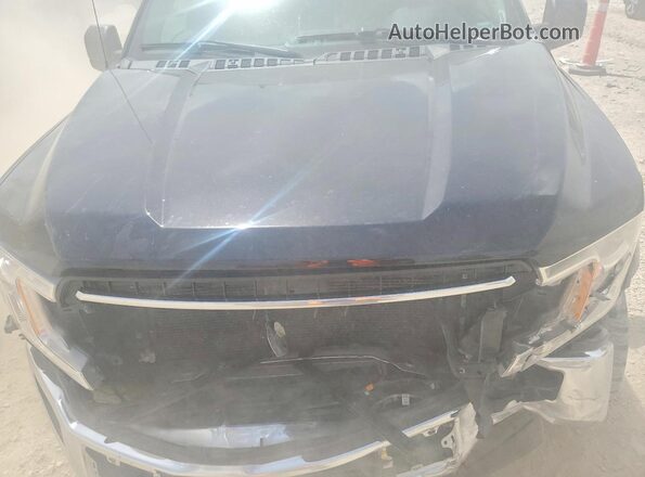 1FTEW1E40KFB69599 2019 FORD F150 Черный Вид задней части салона