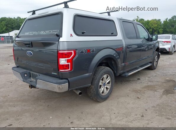 1FTEW1E40KFC10040 2019 FORD F150 Серый Задняя правая четверть