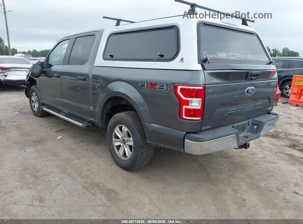 1FTEW1E40KFC10040 2019 FORD F150 Серый Задняя левая четверть
