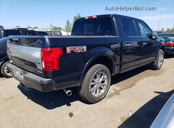 1FTEW1E40KFC11625 2019 FORD F150 Black უკანა მარჯვენა