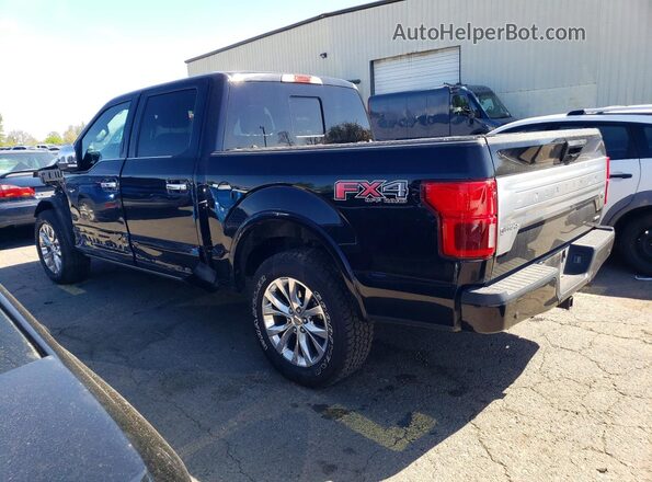 1FTEW1E40KFC11625 2019 FORD F150 Black უკანა მარცხენა