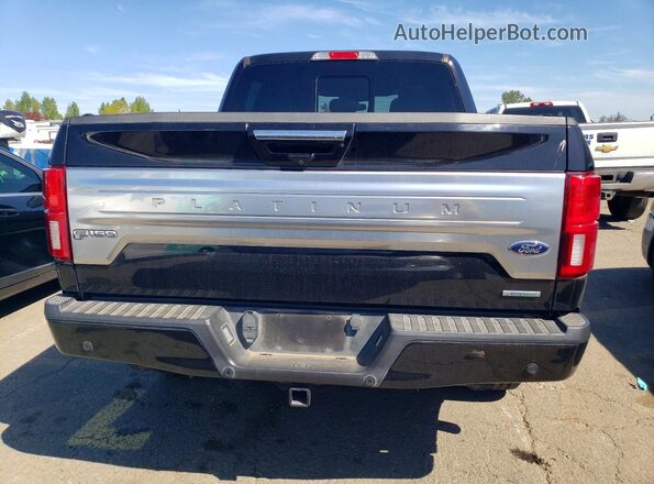 1FTEW1E40KFC11625 2019 FORD F150 Black უკანა ხედი