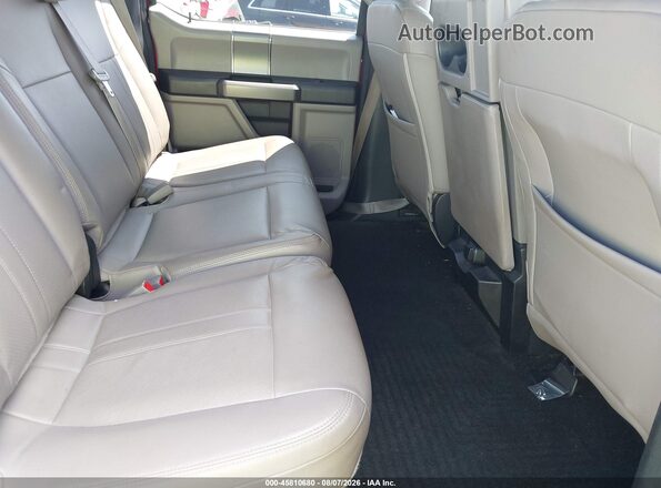 1FTEW1E40KFC61196 2019 FORD F150 Red Widok naklejki z numerem VIN