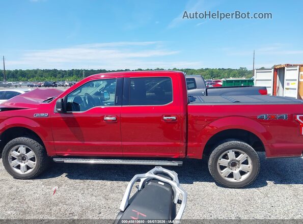 1FTEW1E40KFC61196 2019 FORD F150 Red Widok wnętrza 360 stopni