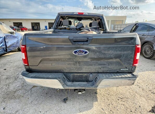 1FTEW1E40KKC53008 2019 FORD F150 Gray Rear view
