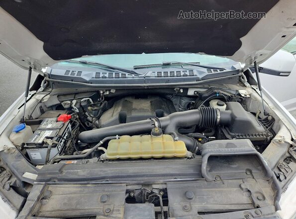 1FTEW1E40LKF44691 2020 FORD F150 White Vista interior trasera
