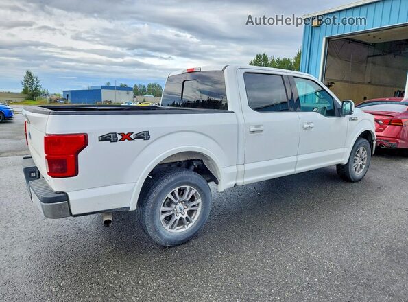 1FTEW1E40LKF44691 2020 FORD F150 White Trasero derecho