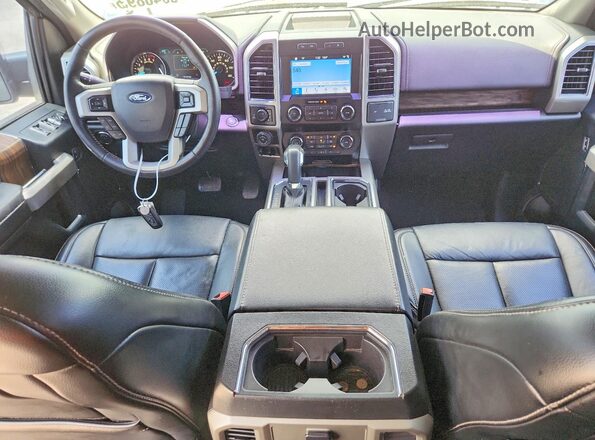 1FTEW1E41KFB77095 2019 FORD F150 Blue წინა პანელის ხედი