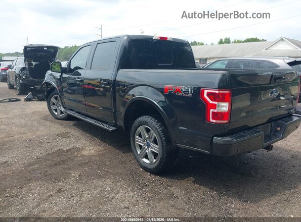 1FTEW1E41KFB78148 2019 FORD F150 Black Задня ліва чверть