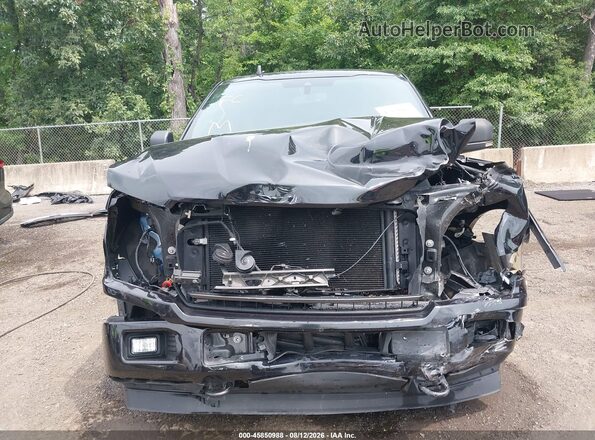 1FTEW1E41KFB78148 2019 FORD F150 Black Вид задньої частини салону