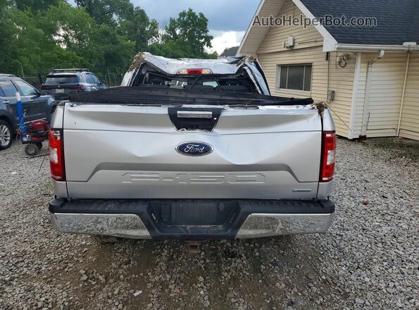 1FTEW1E41KFD29246 2019 FORD F150 Silver Rear view