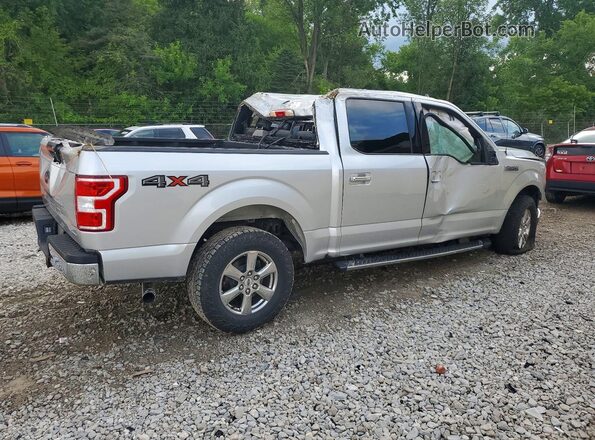 1FTEW1E41KFD29246 2019 FORD F150 Silver Rear right