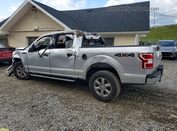1FTEW1E41KFD29246 2019 FORD F150 Silver Rear left