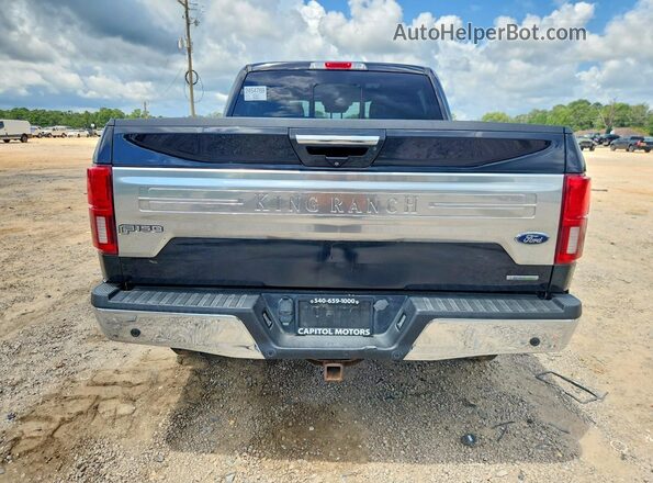 1FTEW1E41LFC14843 2020 FORD F150 Black Rear view