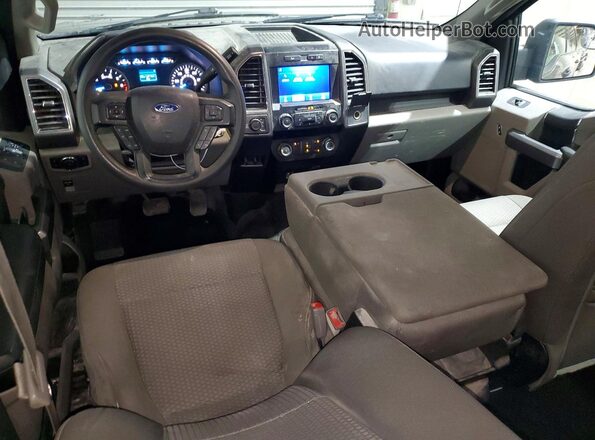 1FTEW1E42LFA44573 2020 FORD F150 Gray Առջևի վահանակի տեսք