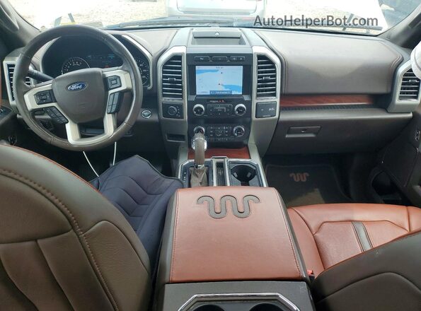 1FTEW1E42LFA84992 2020 FORD F150 White Dashboard view