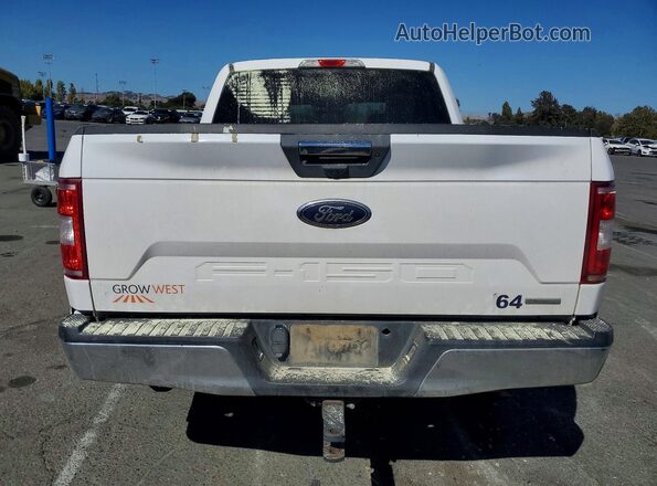 1FTEW1E42LKD52866 2020 FORD F150 White Вид ззаду