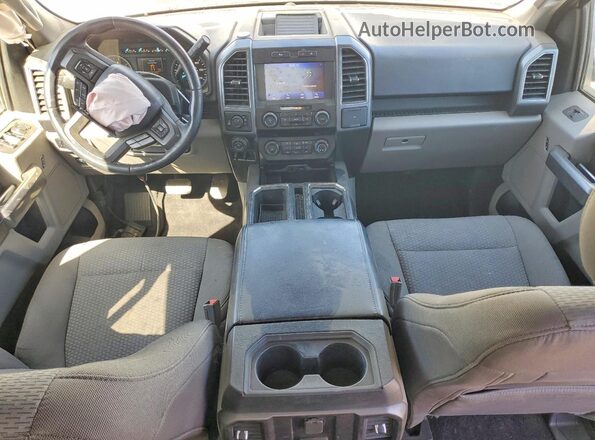 1FTEW1E42LKD52866 2020 FORD F150 White Вид панелі приладів