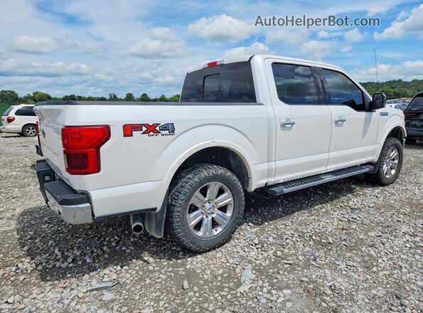 1FTEW1E43KKD12732 2019 FORD F150 White Задня права чверть