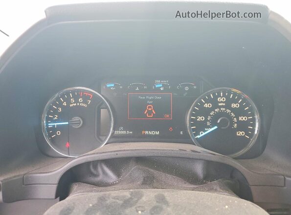 1FTEW1E43LFA06480 2020 FORD F150 White Սարքավորումների վահանակի տեսք